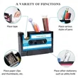 Retro Cassette Desk Organizer With Tape Dispenser | https://www.bestnamebadges.com