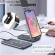 SmartCharge Pro LED Desk Lamp With Sensor Control | https://www.bestnamebadges.com