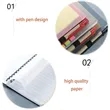 Vibrant Spiral Notebook Set With Sticky Notes & Pen | https://www.bestnamebadges.com
