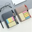 Vibrant Spiral Notebook Set With Sticky Notes & Pen | https://www.bestnamebadges.com