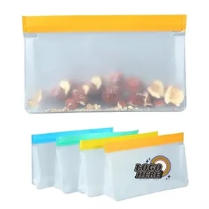 Eco-Friendly Stand-Up Silicone Food Bags