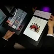 A4 PU Leather LED Menu Book For Dining | https://www.bestnamebadges.com