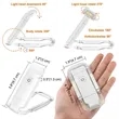 Clip-On Rechargeable Reading Light | https://www.bestnamebadges.com