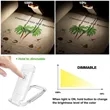 Clip-On Rechargeable Reading Light | https://www.bestnamebadges.com