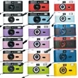 Vintage Reusable Film Camera With Flash | https://www.bestnamebadges.com