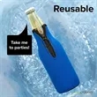 12Oz Insulated Beer Bottle Cooler With Zip | https://www.bestnamebadges.com