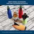 12Oz Insulated Beer Bottle Cooler With Zip | https://www.bestnamebadges.com