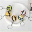 Mini Volleyball Keychain - Sports Fan Gift | https://www.bestnamebadges.com