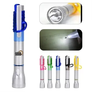 Dual-Light Writing Pen Flashlight