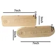 Sleek Walnut & Oak Qi Wireless Charger | https://www.bestnamebadges.com