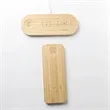 Sleek Walnut & Oak Qi Wireless Charger | https://www.bestnamebadges.com