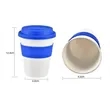 Anti-Spill Travel-Ready Silicone Coffee Mug | https://www.bestnamebadges.com