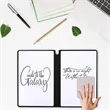 Erasable PU Leather Whiteboard Notebook | https://www.bestnamebadges.com