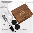 Granite Ice Stone Whiskey Glass Gift Set | https://www.bestnamebadges.com