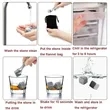 Granite Ice Stone Whiskey Glass Gift Set | https://www.bestnamebadges.com