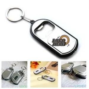 GlowCap LED Keychain Bottle Opener