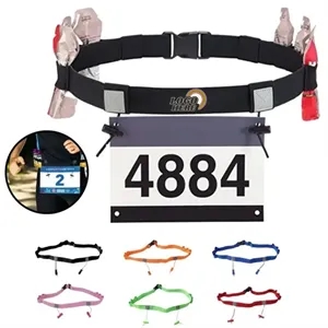 Elite Adjustable Running Belt With Gel Holders