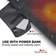 CozyGo Foldable USB Heated Seat Pad | https://www.bestnamebadges.com
