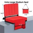 ComfortPro Stadium Seat | https://www.bestnamebadges.com