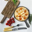 Round Mini Cast Iron Skillet - Compact & Versatile | https://www.bestnamebadges.com