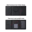 Magnetic Leather Phone Stand Wallet | https://www.bestnamebadges.com