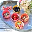 Collapsible Silicone Mini Bowl | https://www.bestnamebadges.com