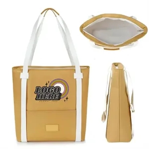 Chic Insulated Wine Tote With Secure Straps