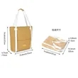 Chic Insulated Wine Tote With Secure Straps | https://www.bestnamebadges.com