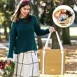 Chic Insulated Wine Tote With Secure Straps | https://www.bestnamebadges.com