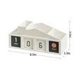 Cute Desktop Pen Holder With Monthly Calendar | https://www.bestnamebadges.com