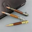 Ebony Brass Bolt-Action Pen Gift Set | https://www.bestnamebadges.com