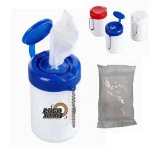 Customized Car Care Wet Wipes Canister