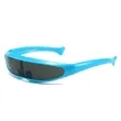 Siamese Futuristic Shield Sunglasses | https://www.bestnamebadges.com