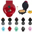 Compact Nonstick Mini Waffle Maker With Light | https://www.bestnamebadges.com