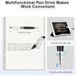 Tri-Function USB Stylus Pen | https://www.bestnamebadges.com