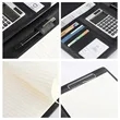 A4 Leather Portfolio Folder With Calculator Holder | https://www.bestnamebadges.com