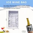Instant Chill Wine Bottle Cooler | https://www.bestnamebadges.com