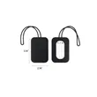 Sleek Silicone Luggage Tag With ID Card Slot | https://www.bestnamebadges.com