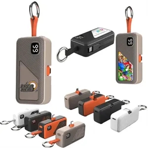 Mini Keychain Power Bank with Fast Charge