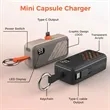 Mini Keychain Power Bank with Fast Charge | https://www.bestnamebadges.com