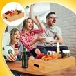 Bamboo Clip-On Couch Caddy With Snack Tray | https://www.bestnamebadges.com