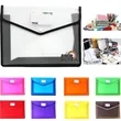 A4 Snap-Close Expandable Plastic Document Folder | https://www.bestnamebadges.com