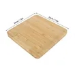 Stylish Bamboo Cheese Board & Knife Set With Drawer | https://www.bestnamebadges.com