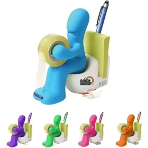 Silicone Man Toilet Desk Organizer & Tape Dispenser