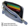 Chic Leather Wristlet Coin Wallet | https://www.bestnamebadges.com