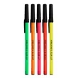 Union Printed - Basic Stick Pens Neon Colors | https://www.bestnamebadges.com