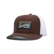 Sunday Golf® Trucker Golf Hat with Adjustable Snapback | https://www.bestnamebadges.com