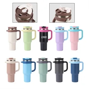 40oz Stainless Steel Thermal Cup Insulated Tumbler for Car T