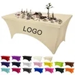 6FT Stretch Spandex Tablecloth for Standard Folding Tables | https://www.bestnamebadges.com