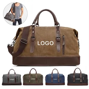 Vintage Canvas Handheld Travel Bag